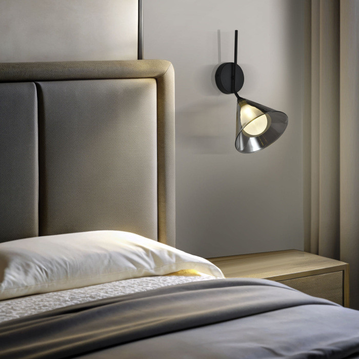 Бра Enigma 70161/1 черный Eurosvet