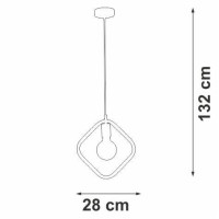 Подвесной светильник Vitaluce V4543-1/1S