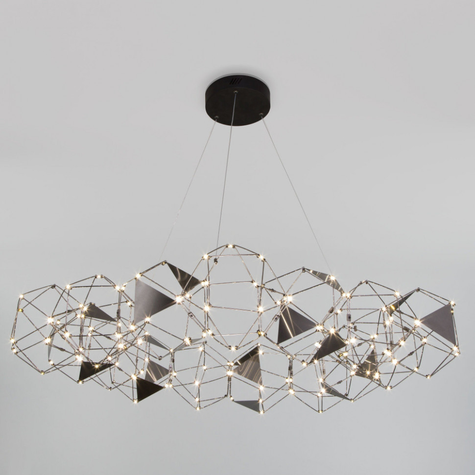 Подвесной светильник Uma 90369/15 черный жемчуг Eurosvet