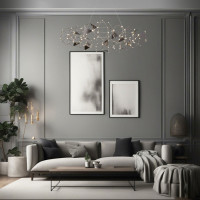 Подвесной светильник Uma 90369/15 черный жемчуг Eurosvet