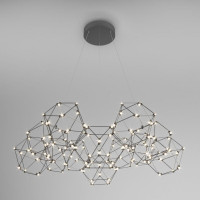 Подвесной светодиодный светильник Eurosvet Uma 90169/12 черный жемчуг