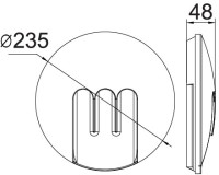 Архитектурная подсветка SIDNEY LED W1871 V Oasis Light