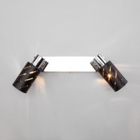 Спот Fente 20090/2 черный / хром Eurosvet