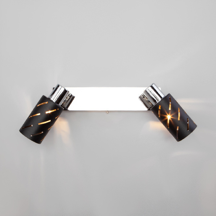 Спот Fente 20090/2 черный / хром Eurosvet