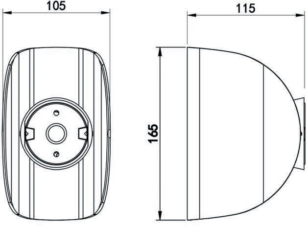 Настенный светильник Arca DL20122R6W1W IP44 Donolux