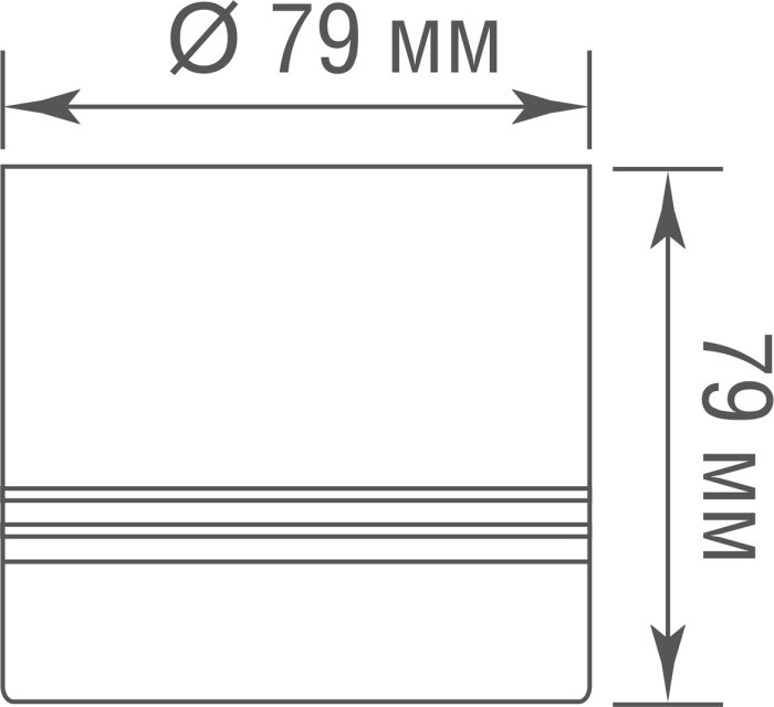 Точечный светильник Barell DL18482R9W1W Donolux