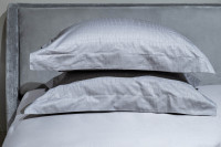 Комплект постельного белья "Серпенте" серый семейный с наволочками 50х70см Комплект постельного белья "Серпенте" серый семейный с наволочками 50х70см