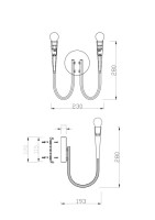 Бра Branches FR5253WL-02N Freya Бра Branches FR5253WL-02N Freya