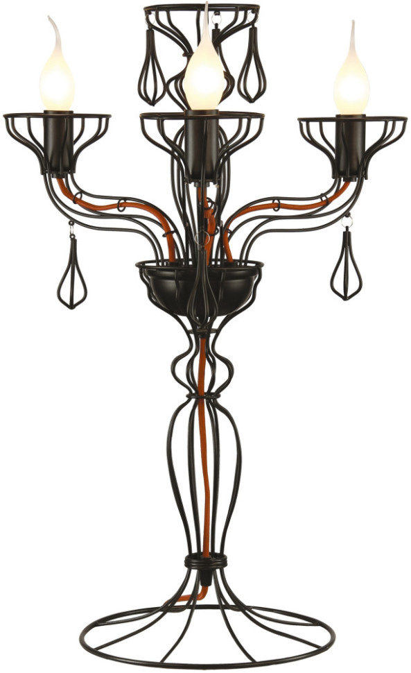 Интерьерная настольная лампа Artefact A3225LT-3BK Arte Lamp