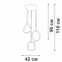 Подвесной светильник V30480-0/3S Vitaluce