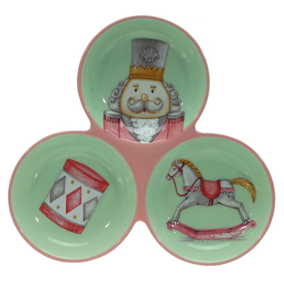 Менажница, L20 W19 H2,5 см