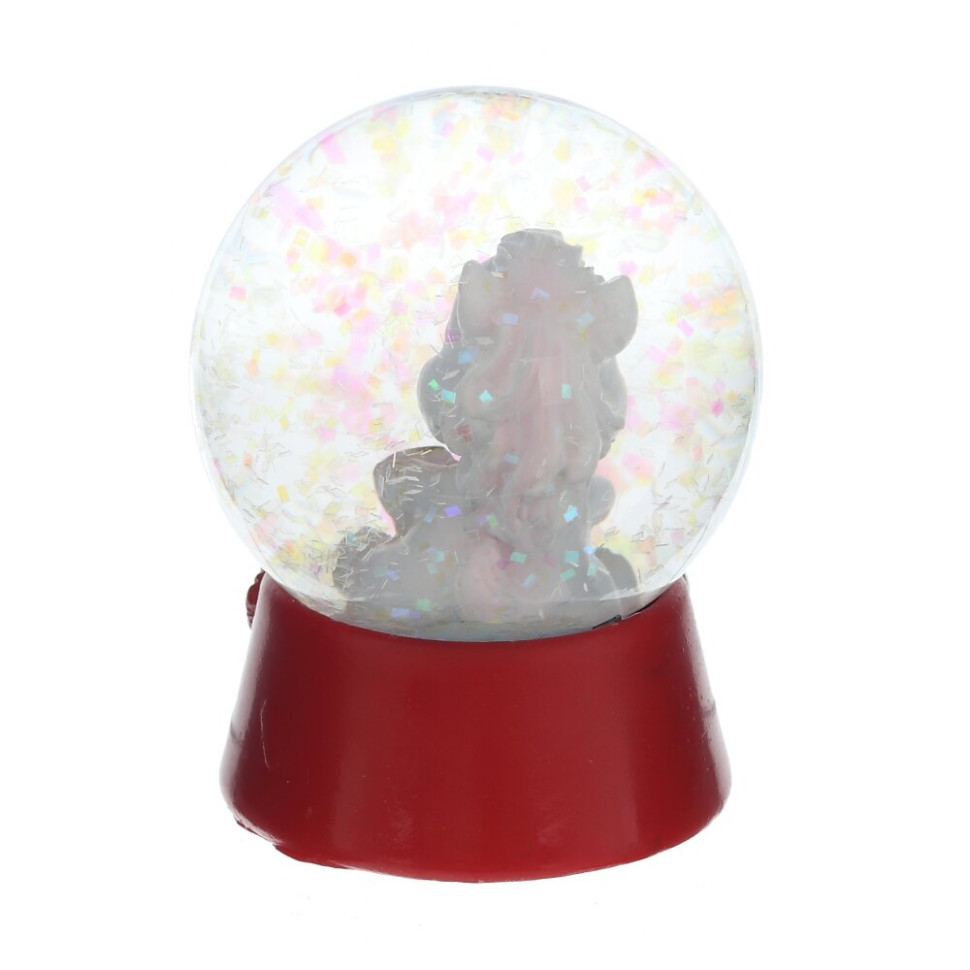 Фигурка декор в стекл шаре "Лошадка", L4,5 W4,5 H5,5 см, 4в.