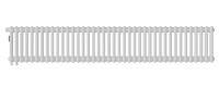 Стальной трубчатый радиатор Kohr Heim 3030/40 секций H01 с нижним подключением