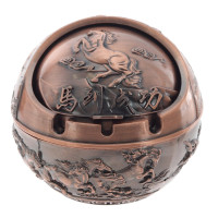 Пепельница "Лошадь", L10,5 W10,5 H10 см, 2в.