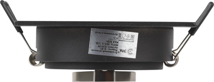 Точечный светильник  KL85 BK ЭРА