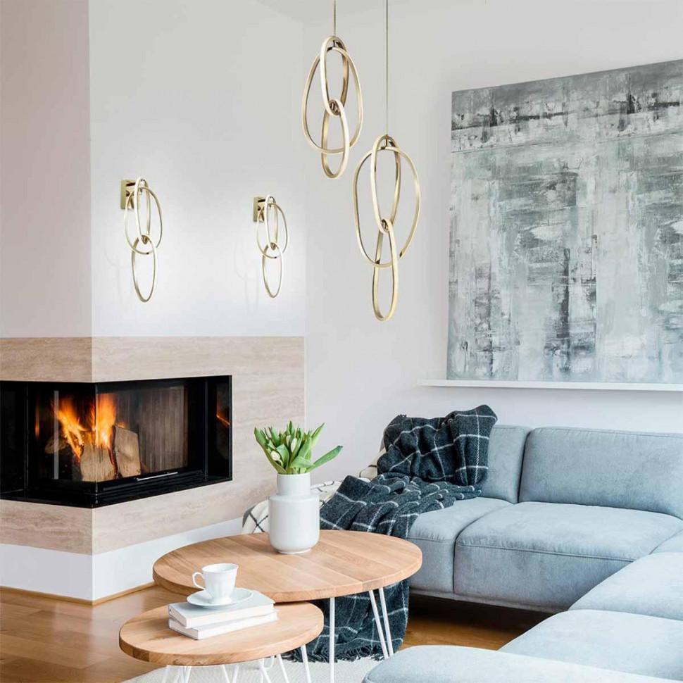 Подвесной светодиодный светильник Odeon Light L-vision Space 4875/32L