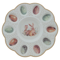 Тарелка для 10-ти яиц, L25,5 W25,5 H2 см