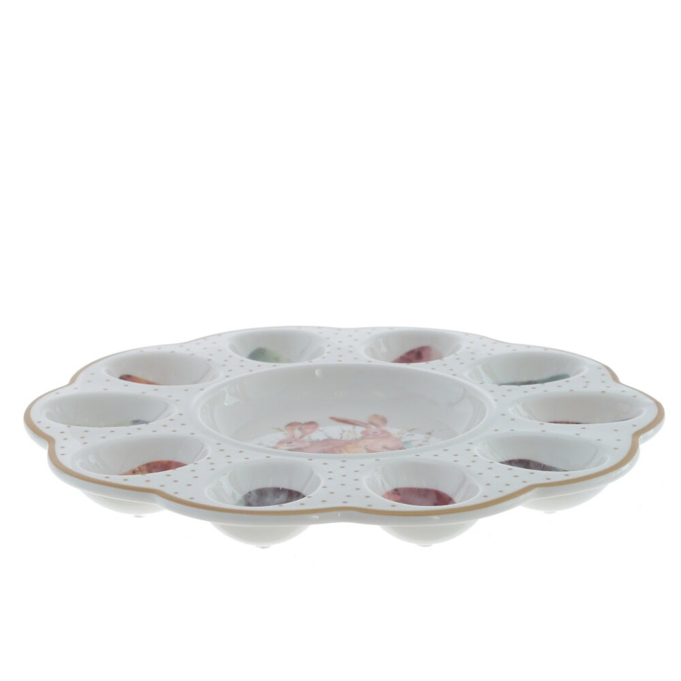 Тарелка для 10-ти яиц, L25,5 W25,5 H2 см