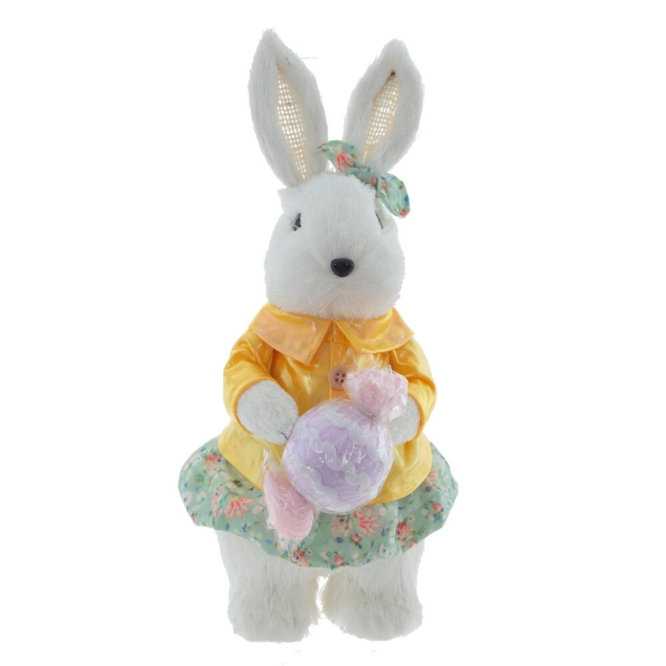 Фигурка декоративная "Зайка", L10 W11 H30,5 см