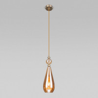 Подвесной светильник Eurosvet Ilario 50202/1 янтарный