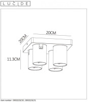 Спот Lucide Nigel 09929/20/30 Спот Lucide Nigel 09929/20/30