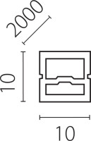 Профиль для светодиодной ленты Profiled 441021 Lightstar