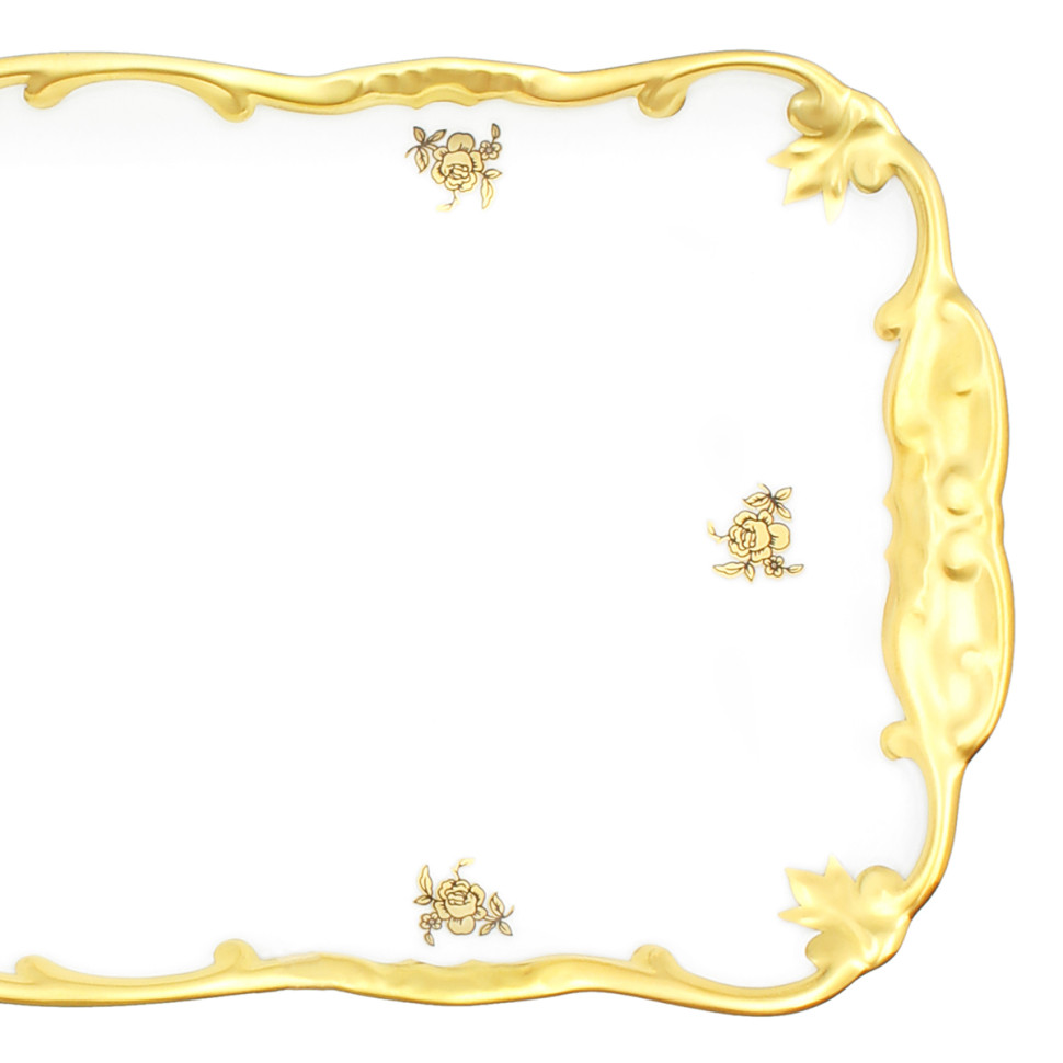 Рулетница 36см."Роза золотая"