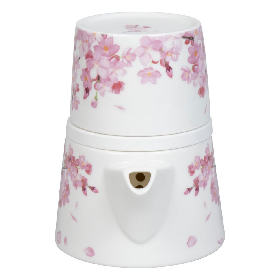 Набор для чая 350мл на 1перс.4пред."Cherry Blossom"