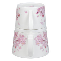 Набор для чая 350мл на 1перс.4пред."Cherry Blossom"