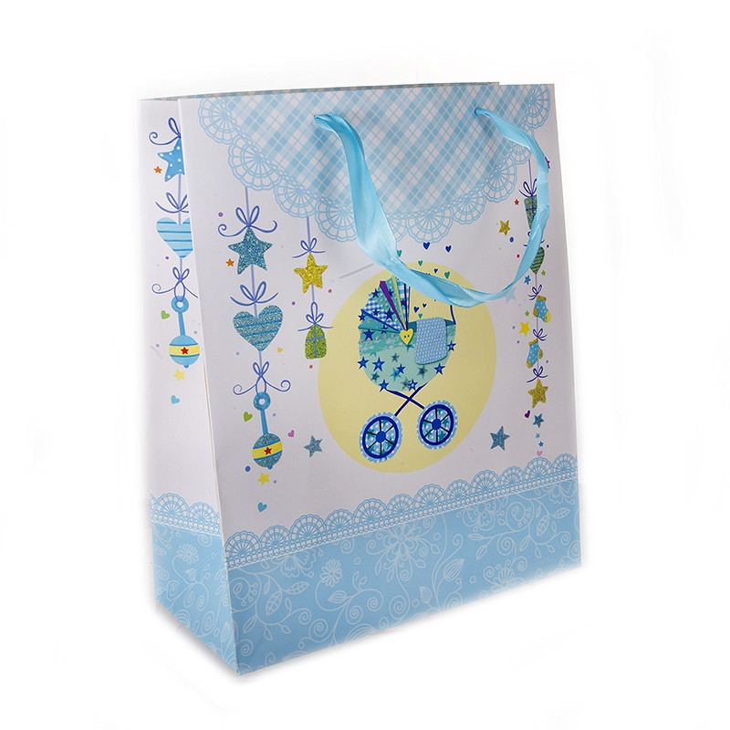 Пакет подарочный 32*26*12см.