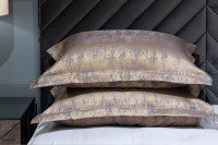 Комплект из 2х декоративных наволочек HOUSTON 50х70см золотой Комплект из 2х декоративных наволочек HOUSTON 50х70см золотой