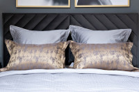 Комплект из 2х декоративных наволочек HOUSTON 50х70см золотой Комплект из 2х декоративных наволочек HOUSTON 50х70см золотой