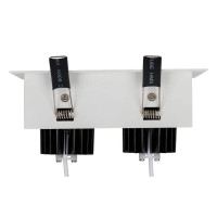 Встраиваемый светодиодный светильник Arlight CL-Kardan-S180x102-2x9W Day 024129 Встраиваемый светодиодный светильник Arlight CL-Kardan-S180x102-2x9W Day 024129