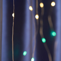 Светодиодная гирлянда Feron Занавес USB разноцветная без мерцания CL591 41640 Светодиодная гирлянда Feron Занавес USB разноцветная без мерцания CL591 41640