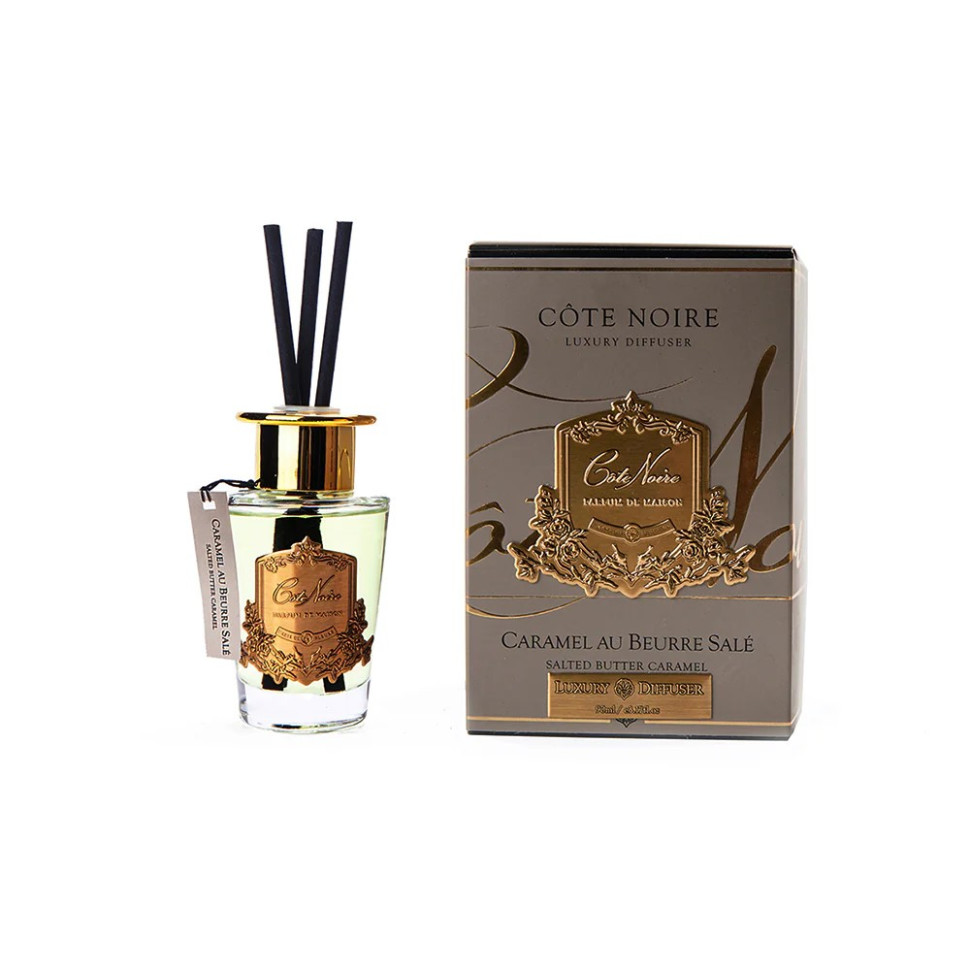Диффузор 90мл."Salted Butter Caramel" золотой