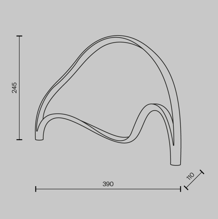Интерьерная настольная лампа Plons MOD283TL-L12BS3K Maytoni