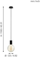 Подвесной светильник Pozueta 98661 Eglo