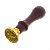 Набор подарочный: ручка перьевая, 5 наконечников, чернильница, воск, печать, держатель, L26 W15 H4 с