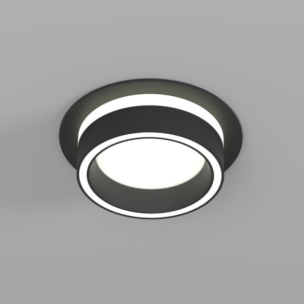 Точечный светильник NIKO DK2100-BK Denkirs