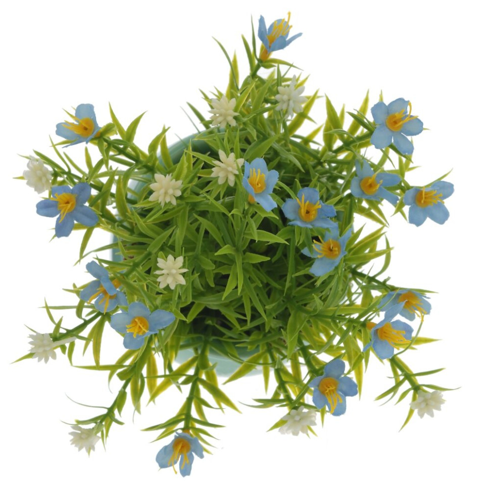 Цветочная композиция, L14 W14 H17 см, 4в.