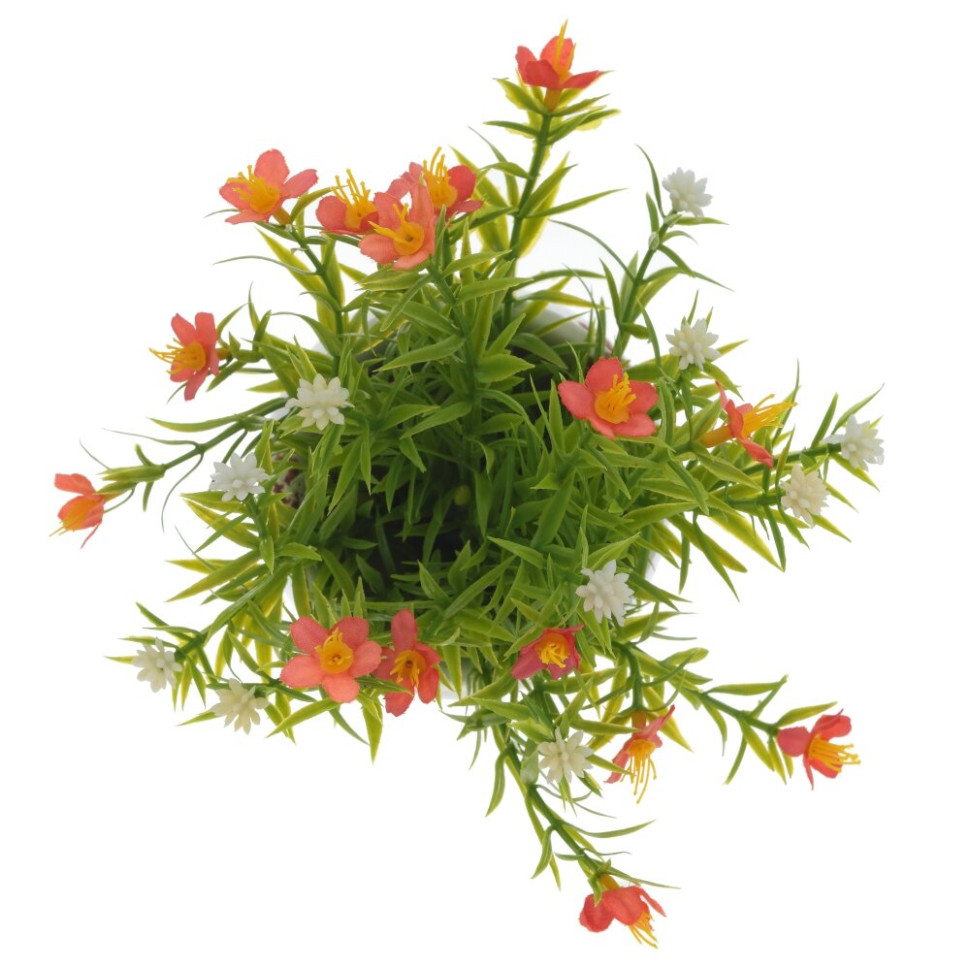 Цветочная композиция, L14 W14 H17 см, 4в.