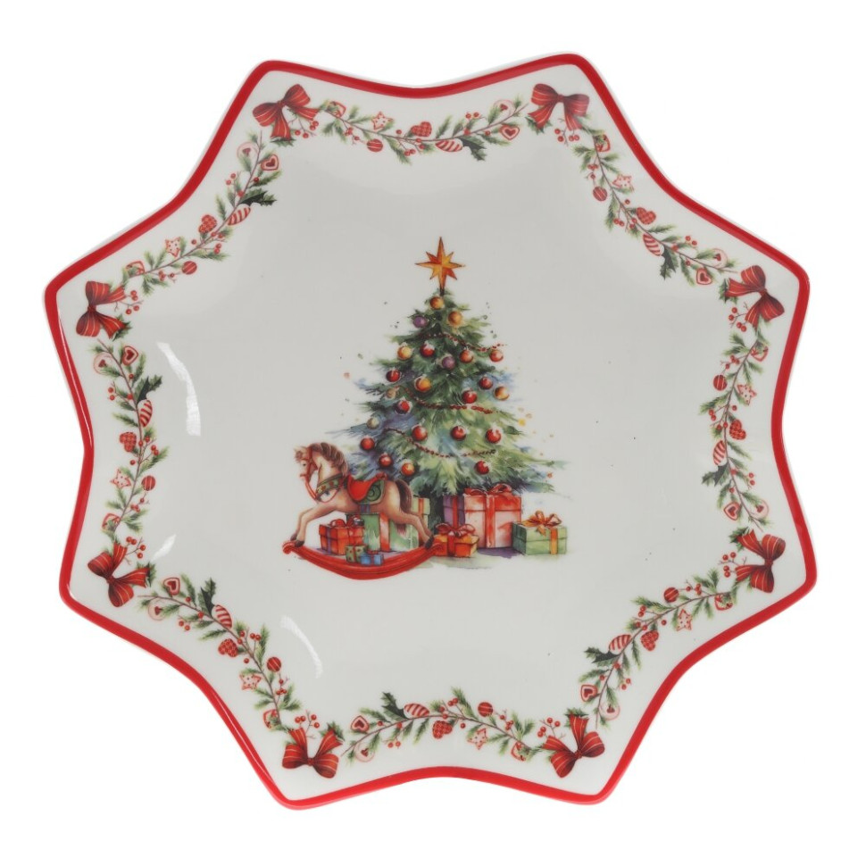 Блюдо, L25 W25 H3 см