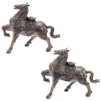 Пепельница "Лошадь", L26 W1 H21 см, 2в.