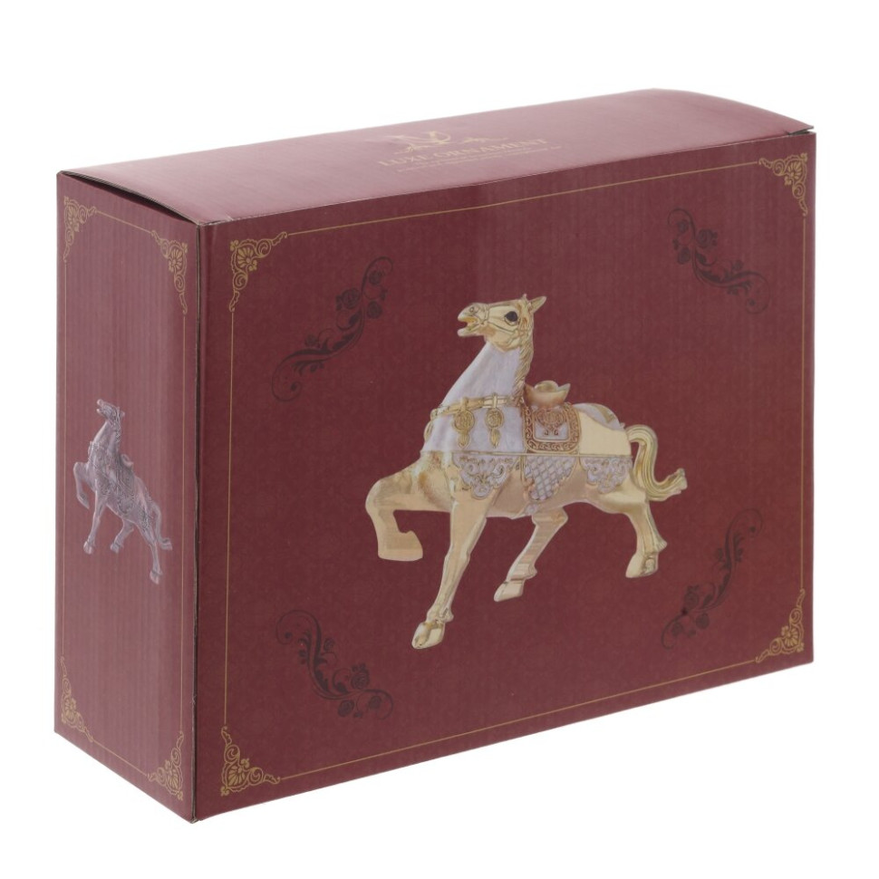 Пепельница "Лошадь", L26 W1 H21 см, 2в.