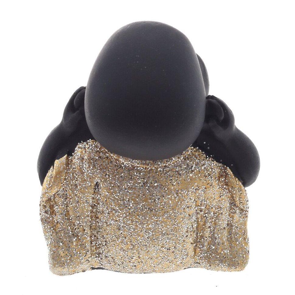 Фигурка декоративная "Будда", L4 W4 H5 см