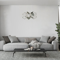 Подвесной светильник Uma 90369/5 черный жемчуг Eurosvet