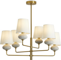 Потолочная люстра Ceramics FR2029PL-06BS Freya