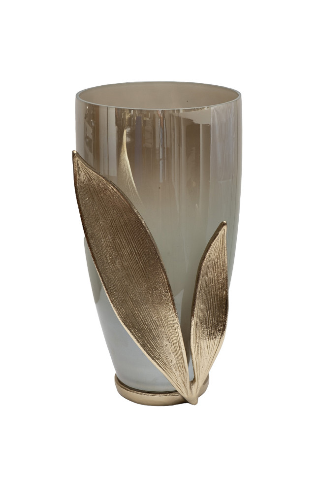 Ваза декоративная стеклянная Flora