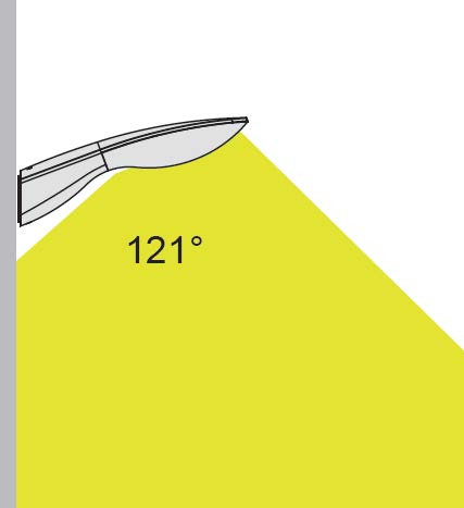 Уличный консольный светильник  W1895-3K Gr Oasis Light