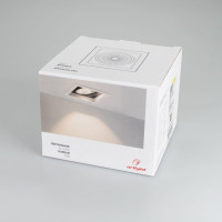 Встраиваемый светодиодный светильник Arlight CL-Kardan-S152x152-25W White6000 037028 Встраиваемый светодиодный светильник Arlight CL-Kardan-S152x152-25W White6000 037028